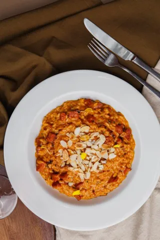 RISOTTI DE LINGUIÇA BLUMENAU